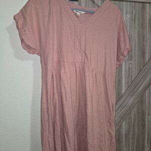 Rose pink dress by briggs